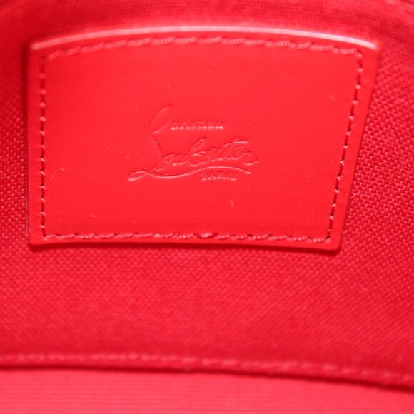 CHRISTIAN LOUBOUTIN By My Side Mini Denim Tote Shoulder Crossbody Bag - Picture 9 of 10